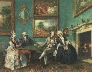  Johann Zoffany The Dutton Family oil painting artist